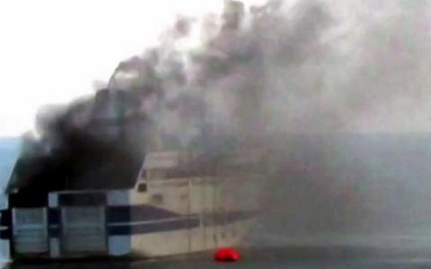 Incendio sul traghetto Norman Atlantic